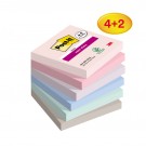 MEMOBLOK 3M POST-IT 654-6SS-SOUL 76X76MM SOUL