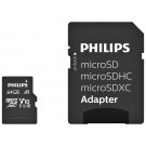 GEHEUGENKAART PHILIPS MICRO SDXC 64GB