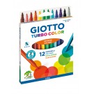 VILTSTIFT GIOTTO TURBO COLOR ASS 12ST