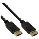 KABEL INLINE DISPLAYPT 4K60HZ M/M 3 METER ZWART