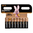 BATTERIJ DURACELL PLUS AA 16ST
