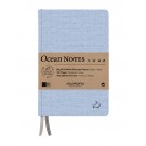 NOTITIEBOEK AURORA OCEAN A5 192BLZ LIJN 80GR BLAUW