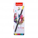 KLEURPOTLOOD BRUYNZEEL 6 STUKS NEON KLEUREN