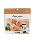 MINI HOBBYSET CRÊPEPAPIER ANJERS 105GR 1 DOOS