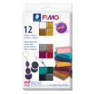 STAEDTLER FIMO EFFECT COLOUR PACK 12 SPARKLE COL.