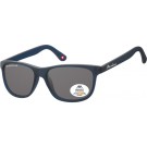 ZONNEBRIL MONTANA MET SMOKE POLAR GLAS MAT BLAUW