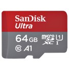 GEHEUGENKAART SANDISK MICROSDXC ULTRA 64GB