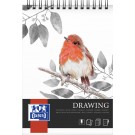 TEKENBLOK OXFORD DRAWING A4 SPIRAAL 50VEL 160GR