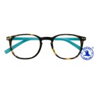 LEESBRIL +3.00 JUNIOR SELECTION BRUIN TURQUOISE