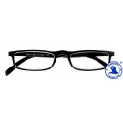LEESBRIL +2.00 HALF-LINE ZWART