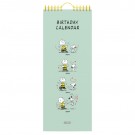 VERJAARDAGSKALENDER LANNOO PEANUTS 130X325