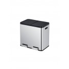 AFVALBAK EKO ESSENTIAL RECYCLER 2X22LITER RVS