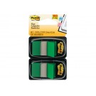 INDEXTABS 3M POST-IT 680 25.4X43.2MM DUOPACK GROEN