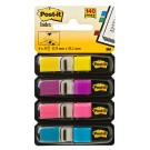 INDEXTABS 3M POST-IT 683 11.9X43.2MM 4 KLEUREN