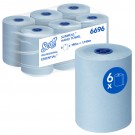 HANDDOEKROL SCOTT 6696 ESS. SLIMR. 1LGS 190M BLAUW