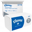 HANDDOEK KLEENEX 6778 I-V 2-LGS 21.5X31.8CM WIT