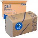 HANDDOEK SCOTT 3749 M-VOUW 1LGS 20.3X24CM WIT