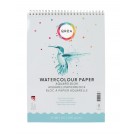 AQUARELBLOK QREA A4 20VEL 200GR SPIRAAL
