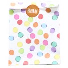 UITDEELZAKJES HAZA FESTIVE COLORS MET STICKERS 6ST