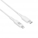 KABEL ACT USB-C NAAR LIGHTNING LAAD -EN DATA 1M
