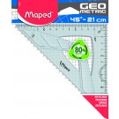 GEODRIEHOEK MAPED GEOMETRIC 21CM