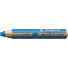 KLEURPOTLOOD STABILO 880 WOODY 3 IN 1 MIDDELBLAUW