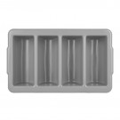 BESTEKBAK OLYMPIA KRISTALLON 4 VAKKEN GRIJS