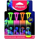 MARKEERSTIFT MAPED DEEPSEA PARADISE SET 4 KLEUREN