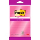 MEMOBLOK 3M POST-IT 4645 SS 101X152MM LIJN ROZE