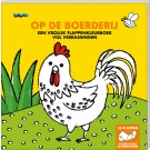 KLEURBOEK MET FLAPPEN INTERSTAT OP DE BOERDERIJ