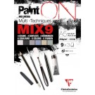 MIX MEDIA PAPIER CF A4 PAINT ON 27VEL 250GRAM ASS