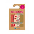 HOBBYPAPIER DÉCOPATCH 30X40 4V LOVE IN THE MEADOW
