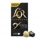KOFFIECUPS L'OR ESPRESSO RISTRETTO 10 STUKS
