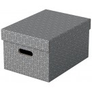 OPBERGDOOS ESSELTE 265X205X365MM GRIJS 3 ST