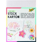 BORDUURKAARTEN FOLIA 17.5 X X24.5CM 300GR 40V WIT