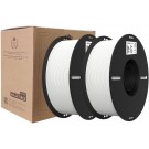 3D FILAMENT CREALITY PLA+ 1.75MM WIT  2X 1 KG