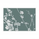 PLACEMAT ABSTRACTE JAPANSE KERSENBLOESEM GREEN