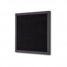 LETTERBORD ZWART 30 X 30 CM MET ZWARTE LIJST