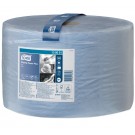 POETSPAPIER TORK WIPING PLUS W1 1500VEL BLAUW