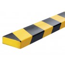 BESCHERMINGSPROFIEL DURABLE S20 RECHT 1M GEELZWART