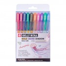 GELSCHRIJVER SAKURA GELLY ROLL GOLD SILVER SHADOW