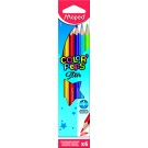KLEURPOTLOOD MAPED COLOR'PEPS STAR SET Á 6 KLEUREN