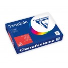 KOPIEERPAPIER TROPHEE A4 80GR KORAALROOD