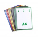 ZICHTPANEEL TARIFOLD A4 VERTICAAL ASSORTI 10ST