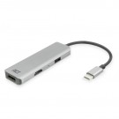USB-C 4K MULTIPORT ADAPTER VOOR 2 HDMI SCHERMEN