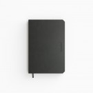 NOTBK DE KEMPEN ASHBLACK 110X160 LIJN 160PAG ZWART