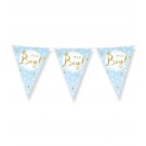 PARTY FLAGS FOIL IT'S A BOY!