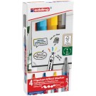 VILTSTIFT EDDING 385 FLIPOVER PENSEEL 4ST ASSORTI