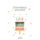 VERJAARDAGSKALENDER KORT PRETTY CUTE 21X30
