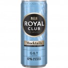 MOCKTAILS ROYAL CLUB GIN TONIC 0 SUI ALC BL 250ML